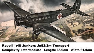 航空機・ヘリコプター Revell 1/48 JunkersJu52/3mAirlineVersion