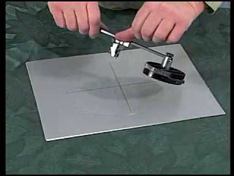 Logan Oval and Circle Mat Cutter - YouTube