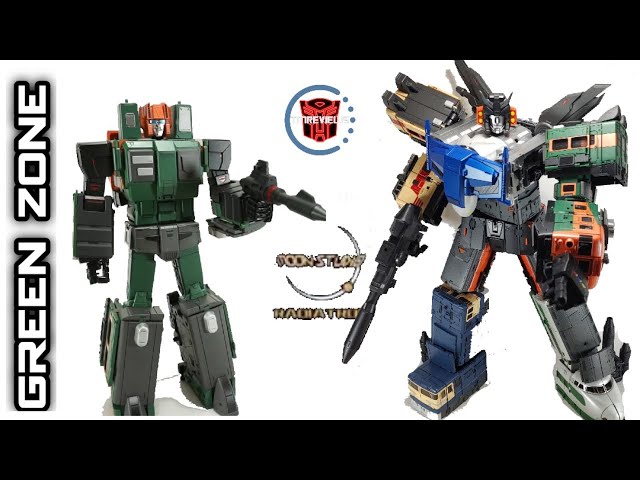 Moon Studio MS-05 Green Zone (AKA Suiken) & Radiatron (AKA Raiden