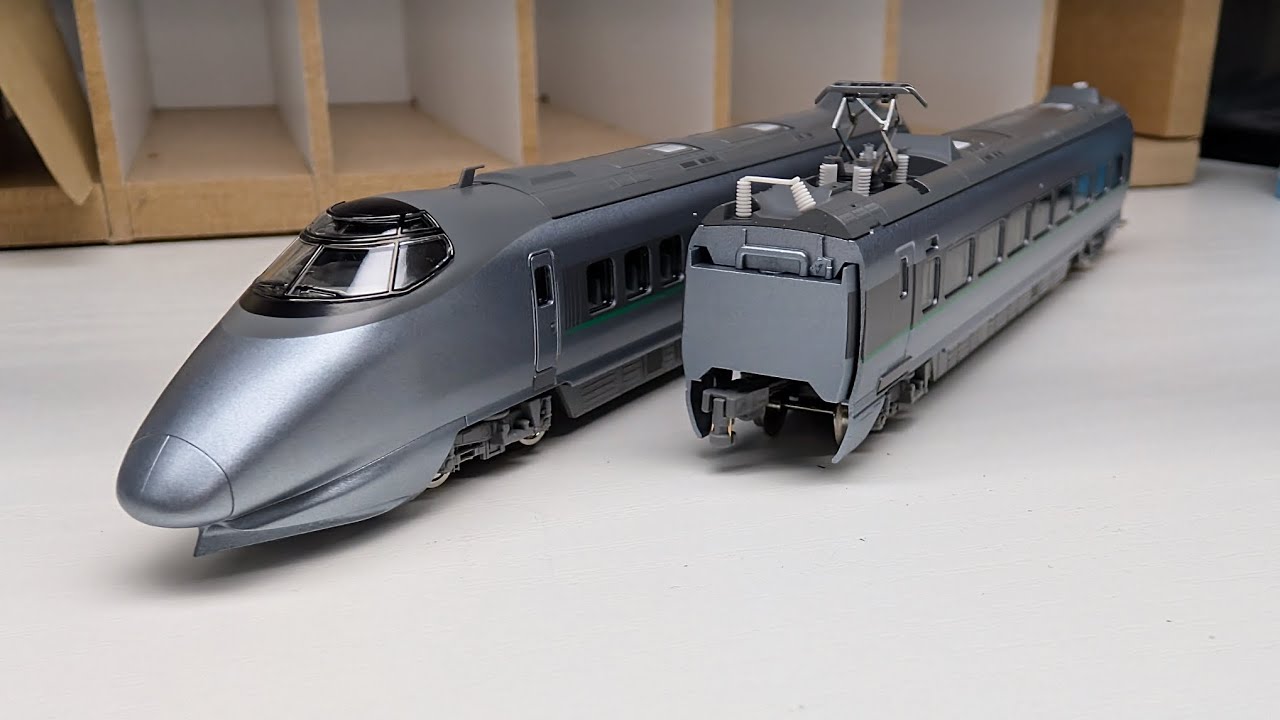 JR東日本 山形新幹線400系登場時塗装 トミックス改良新製品 - YouTube