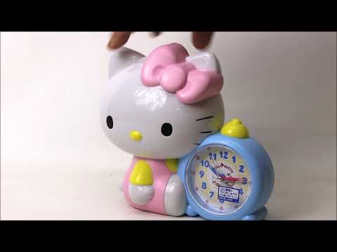 セイコー SEIKOおしゃべり目ざまし時計 JF382A ハローキティ（Hello