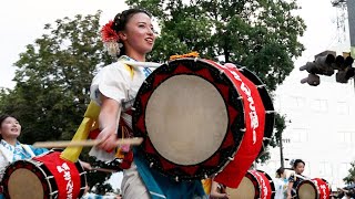 盛岡さんさ踊り」開幕 - YouTube