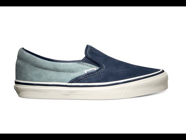 Shoe Review: Vans Vault Originals x WTAPS Classic Slip-On LX (Navy