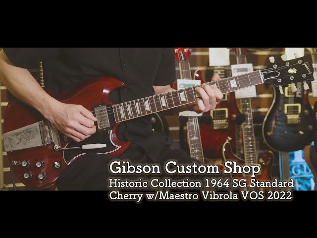 GIBSON CUSTOM SHOPHistoric Collection 1964 SG Standard Cherry w