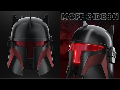 Star Wars Black Series Moff Gideon Helmet | Now on Preorder - YouTube