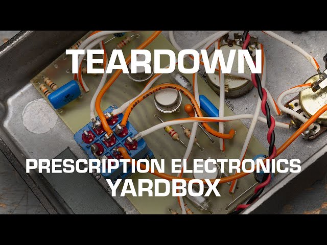 Prescription Electronics Yardbox Teardown! See what's inside
