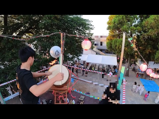 ありがとう夏祭り🍑やぐら盆太鼓の巻【盆太鼓全9曲】🍊THE 豊住タワー