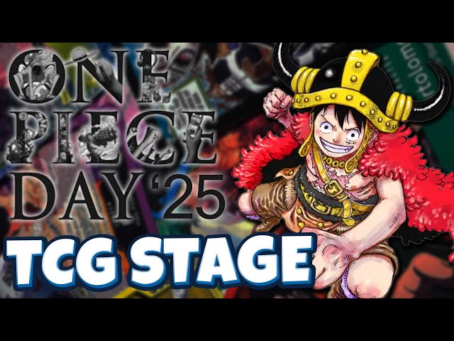 ONE PIECE DAY '25 TCG STAGE WATCH PARTY || One Piece Trading Card