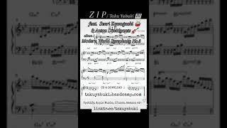 Z I P feat Senri Kawaguchi & Anton Davidyants Sheet Music - YouTube