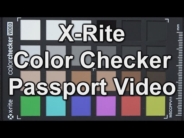 Review: X-Rite Color Checker Passport Video - YouTube