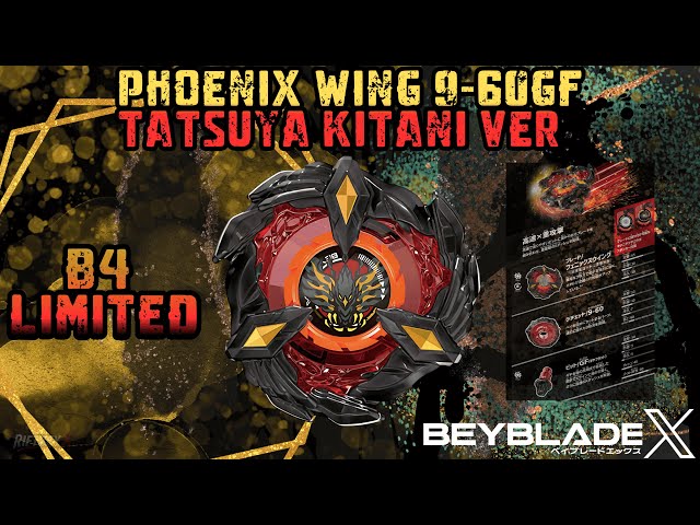 Phoenix Wing 9-60GF Tatsuya Kitani Ver. Testing & Battles