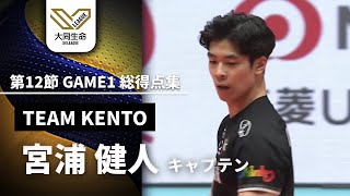 投票数2位！宮浦健人特集【オールスター直前キャプテンの総得点を