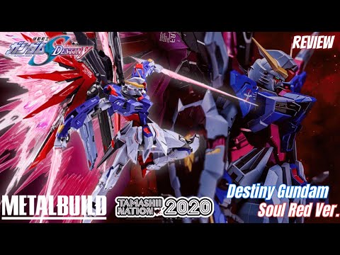 Metal Build Destiny Gundam [Soul Red ver.] Review - YouTube