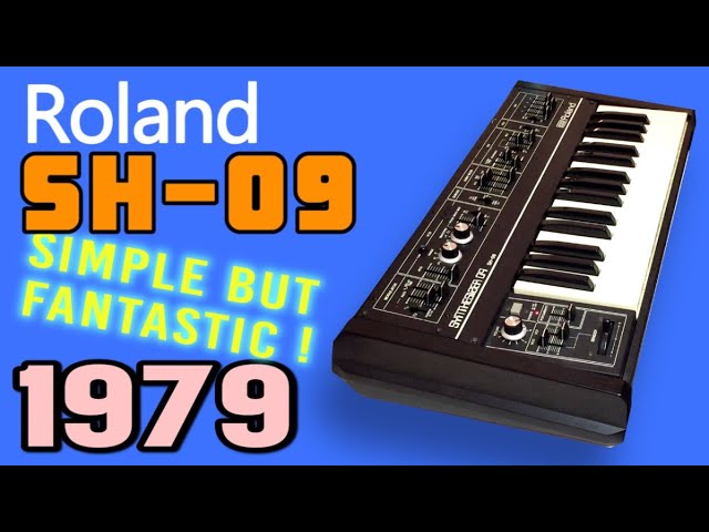 ROLAND SH-09 Analog Synthesizer 1979 | HD DEMO - YouTube