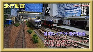 走行動画】Nゲージ マイクロエース 719系700番代フルーティア+719系0番