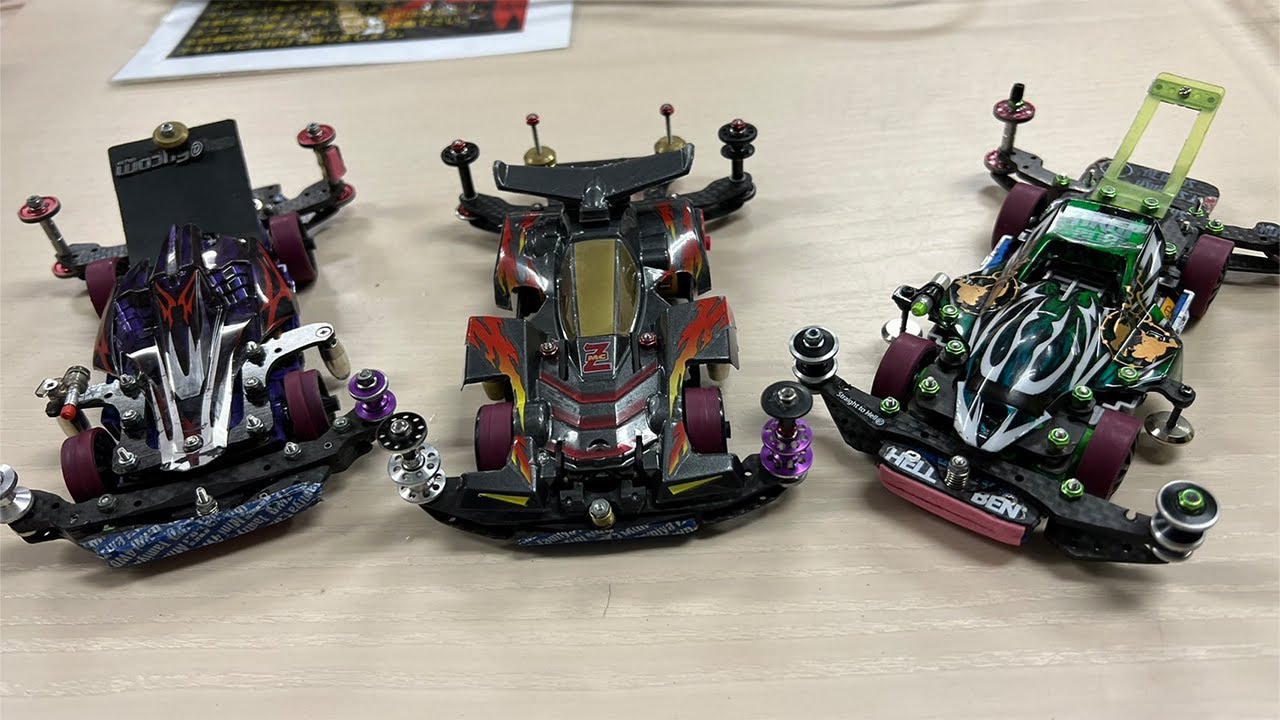 ミニ四駆】東海の最速レーサー長崎に出没！挑んでみた - YouTube