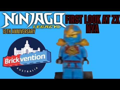 Ninjago Legacy 15th Anniversary First Look ZX Nya 😱💧 - YouTube