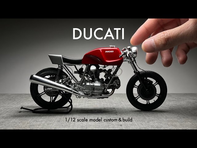 Building Tamiya 1/12 DUCATI 900 MHR Scale Model Custom - YouTube