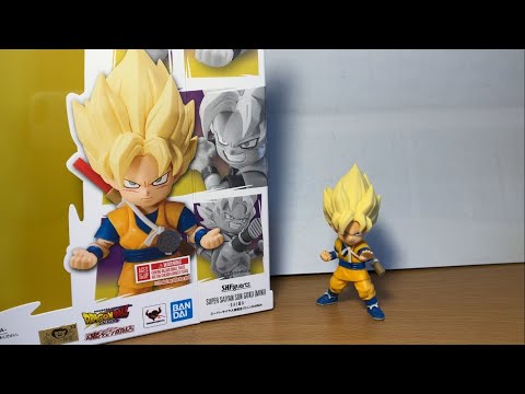 S.H.Figuarts】 スーパーサイヤ人孫悟空(ミニ)-DAIMA- 開封レビューし