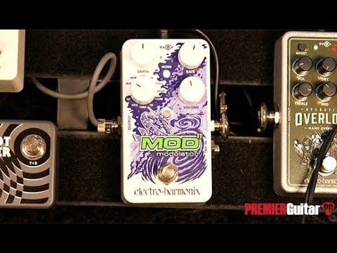 Electro-Harmonix Mod 11 Modulator & 5MM Power Amp Demos | NAMM