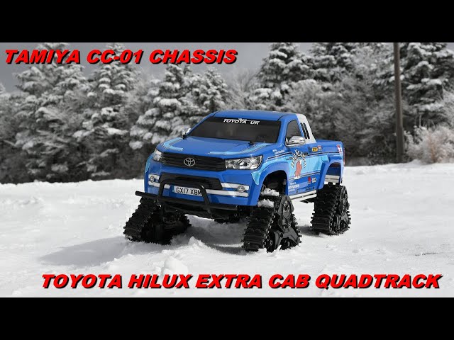 タミヤ CC-01 トヨタ ハイラックス エクストラキャブ クワッドトラック