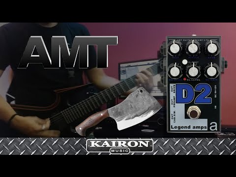Pedal AMT D2 Legend Amp - Kairon Music Test - YouTube