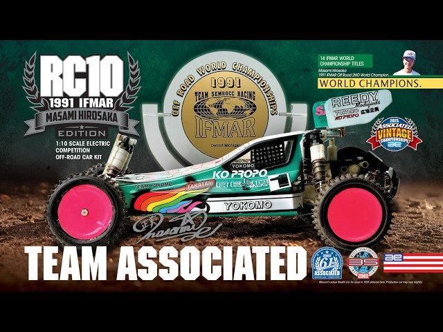 Team Associated 91 Stealth Car Masami Edition - YouTube
