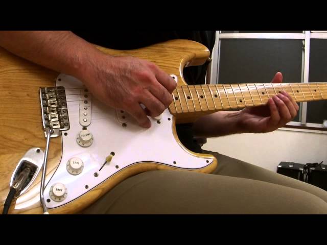 Fender Mexico Classic 70's Stratocaster Demo③Crunch - YouTube