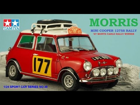 MORRIS Mini Cooper 1275S Rally /Tamiya 1/24 Scale - YouTube