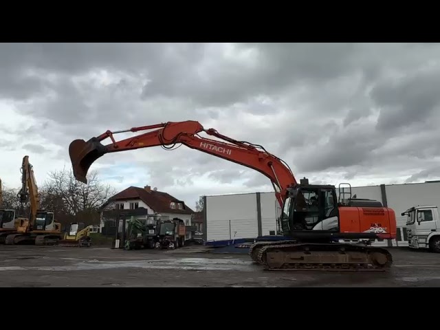 Hitachi ZX 210 LC-6/Originalstunde 7610 - YouTube