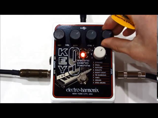 マルカ楽器 electro-harmonix KEY9を試奏 - YouTube