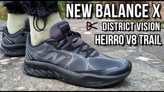 NEW BALANCE X DISTRICT VISION FRESH FOAM X HIERRO V8 TRAIL REVIEW