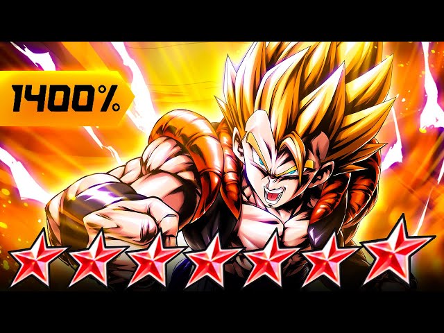 Dragon Ball Legends) ZENKAI 7, 1400%, 14 STAR GRN SUPER GOGETA! HE