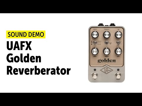 UAFX Golden Reverberator - Sound Demo (no talking) - YouTube