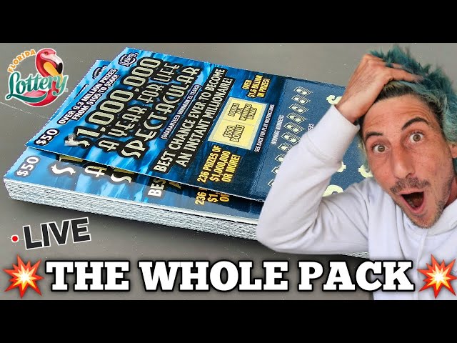 ENTIRE PACK $50 $1,000,000 Year for Life Spectacular | Scratch