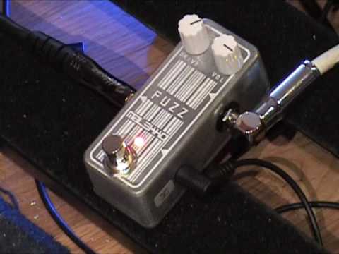 Malekko Omnicron FUZZ guitar effects pedal demo with Kingbee