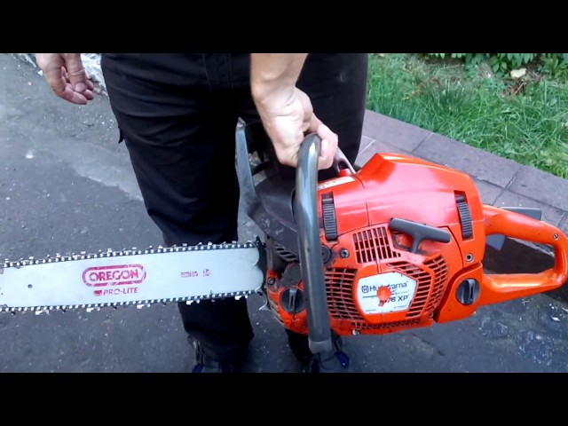 Husqvarna 576XP Chain saw!!!TEST!!! - YouTube