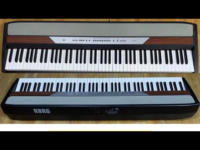 Korg SP-250 (88 Fully Weighted Graded Hammer Action Keys) - YouTube