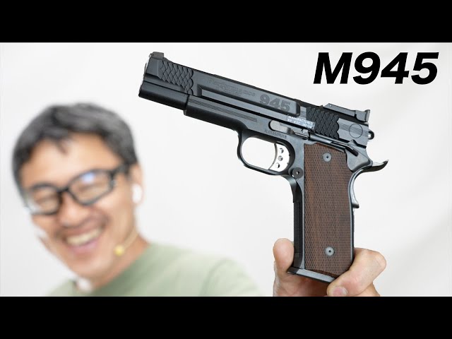 KSC M945 カスタムキャリー】S&Wの名銃を完全解剖！ガスブロレビュー