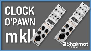 Shakmat Clock O'Pawn MKII - Eurorack Module on ModularGrid