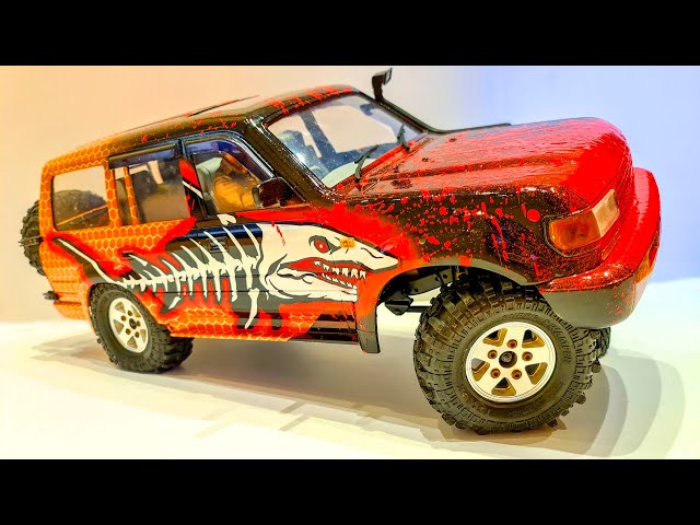 RCRUN Land Cruiser 80 – Review Awesome Metal Chassis - YouTube