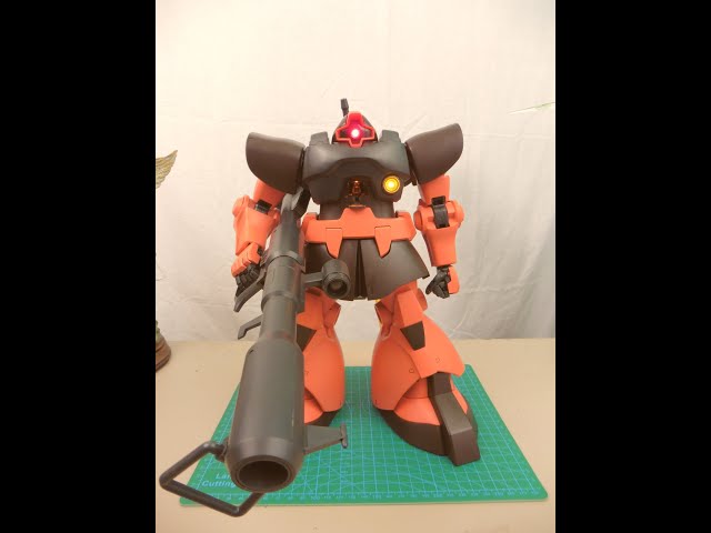 GLORIOUS SERIES 1/60 MS-09RS CHAR'S RICK DOM assembly - YouTube