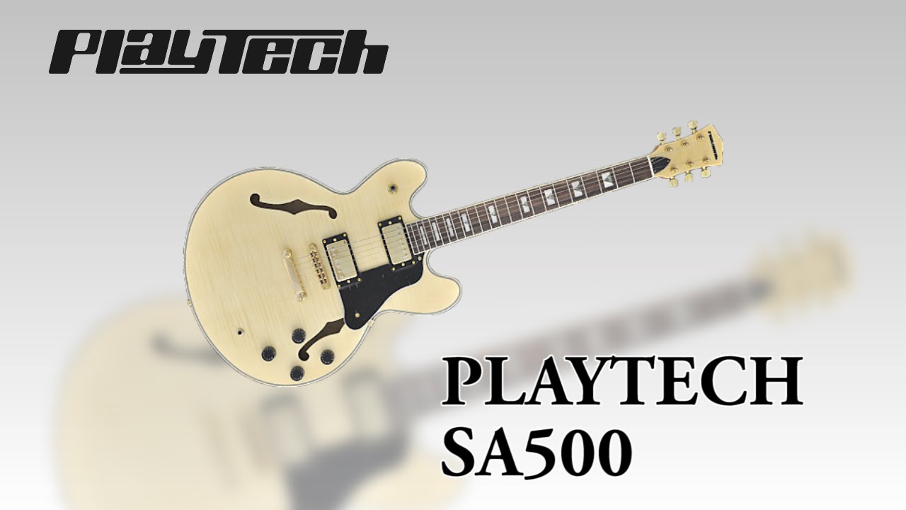 PLAYTECH / エレキギター SA500 - YouTube