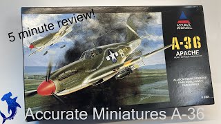 5 Minute Review! Accurate Miniatures Original 1994 Boxing of the A
