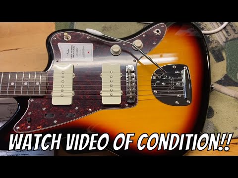 2022 Fender MIJ Japan Traditional 60s Jazzmaster 3 Tone Sunburst