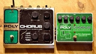 EHX PolyChorus Demo - Vintage vs. New - Electro Harmonix Guitar
