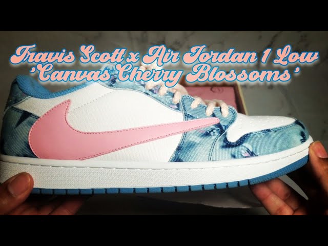 ANOTHER ONE (LMAO). Travis Scott x Air Jordan 1 Low 'Canvas Cherry
