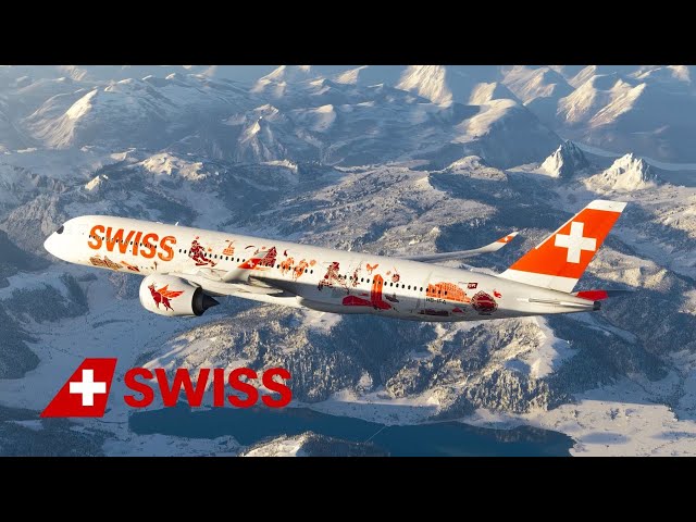 SWISS Wanderlust | Our new A350 Livery | SWISS - YouTube