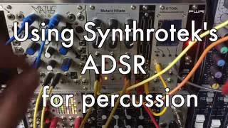 Blue Lantern Modules Simple ADSR v2 - Eurorack Module on ModularGrid