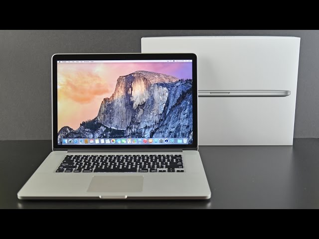 Apple MacBook Pro 15-inch Retina (2015): Unboxing & Review - YouTube